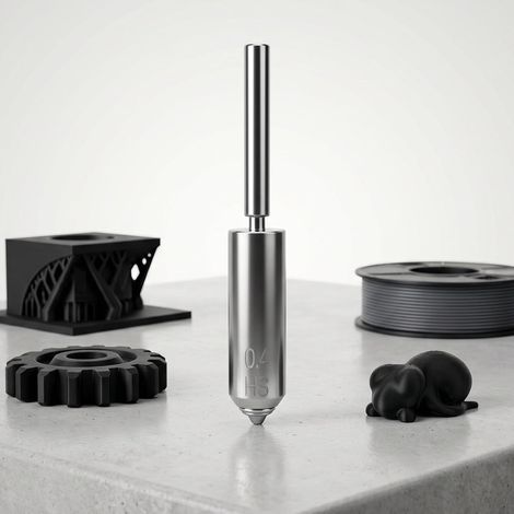 Hardened Steel 3D Printer Nozzle, 0.4mm for S1 Combo (1/5)