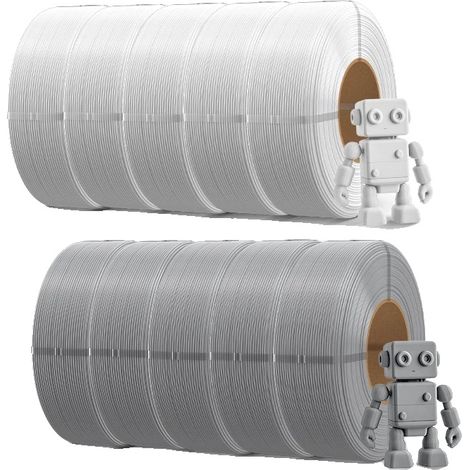 Filamento per stampante 3D, PETG ad alta resistenza, facile da usare e compatibile, PETG 5WT 5GY (1/2)