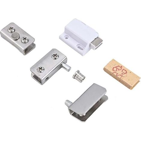 Ferme-porte magnétique simple en acier inoxydable pour portes (1/5)