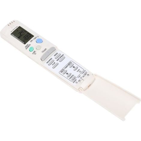 Drfeify télécommande de climatiseur pour Sanyo Accessoire de télécommande de contrôleur de climatiseur blanc durable ABS pour-Ywey (1/5)