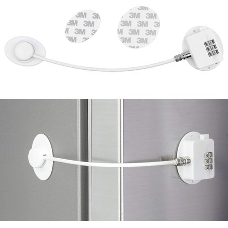 1 cadenas à combinaison numérique pour armoire, placard, réfrigérateur