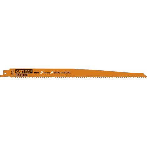 JS1411DF-5 5 LAME SEGHETTO LEGNO/METAL BIM 300x4.3x6TPI (SS/MILLED) (1/4)