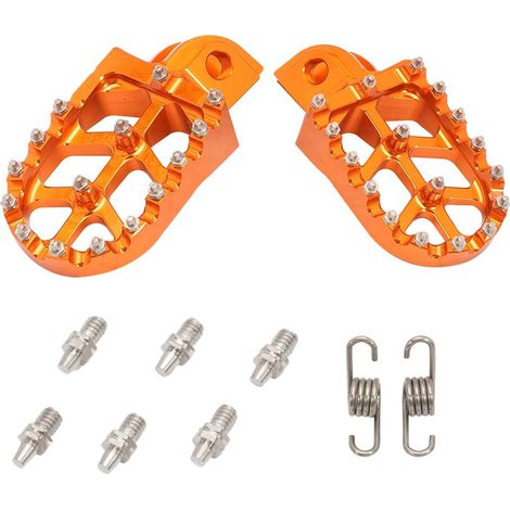 CNC-gefräste Motorrad-Fußrasten für SXE EXC 2006-2016 450 250 125 Motorradpedale – Modisches, auffälliges Design (1/5)