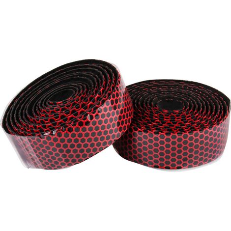 2 rouleaux de bandes de guidon de vélo, bande de guidon de vélo de route et vtt, enveloppes antidérapantes avec bouchons d'extrémité, Absorption des chocs (1/5)