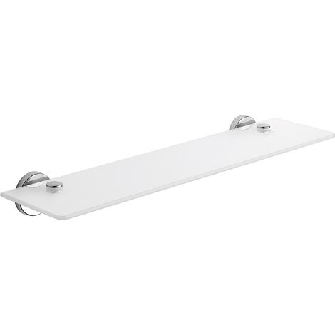 Mensola 55 cm in vetro temperato FE19-55 Gedy serie FELCE Cromato (1/3)
