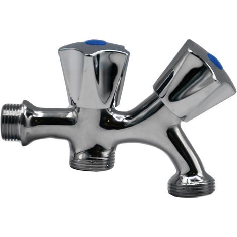 1PZ RUBINETTO ATTACCO LAVATRICE E LAVASTOVIGLIE manopole abs