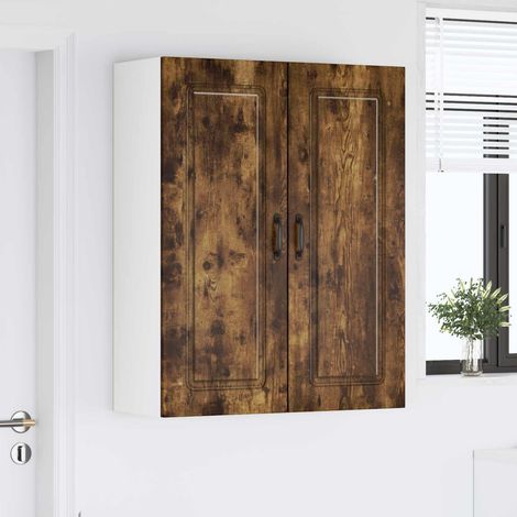 vidaXL Dishwasher Panel Kalmar Smoked Oak 80 x 31 x 100 cm (1/5)
