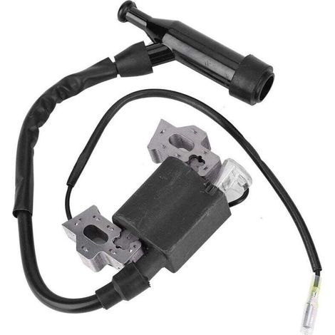Bobine d'Allumage, Pièces de Générateur pour Générateur à Essence 168F-170F 2KW/3KW, Bobine d’allumage de Rechange avec Bougie d'allumage, bobine allumage (1/4)
