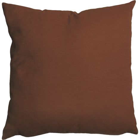 Cuscino Quadrato Tulipano 43x43 cm FERLIVING - Marrone (1/2)
