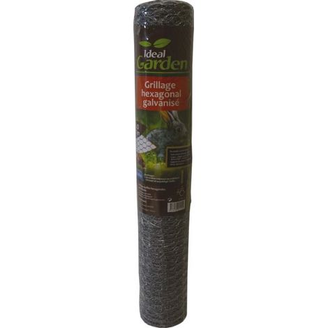 Rete esagonale zincata 13mm - 0,5x3m