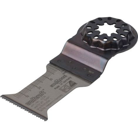 wolfcraft Lama per multifunzione "Expert" HCS, attacco STARLOCK I 4238000 I Per fare scanalature in legno dolce e laminato (1/4)