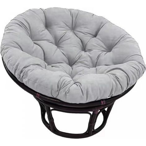 Linghhang – Rundes Sitzkissen 40 x 40 cm – Verdickter, wasserdichter, weicher Naturstoff – Für den Innen- und Außenbereich geeignet – Abnehmbar und waschbar (1/5)