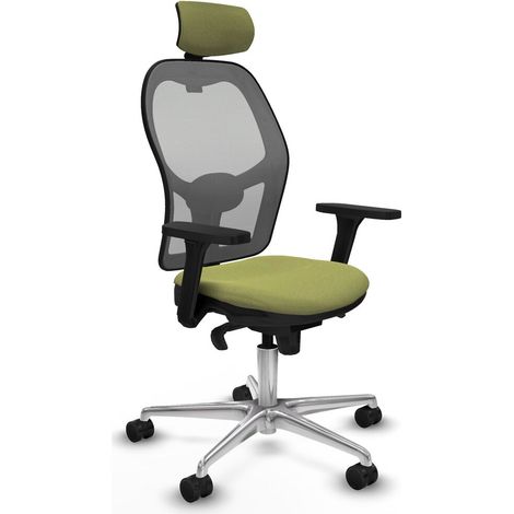 Sedia Ufficio con Poggiatesta Piqueras y Crespo 3D086N2 Verde (1/5)