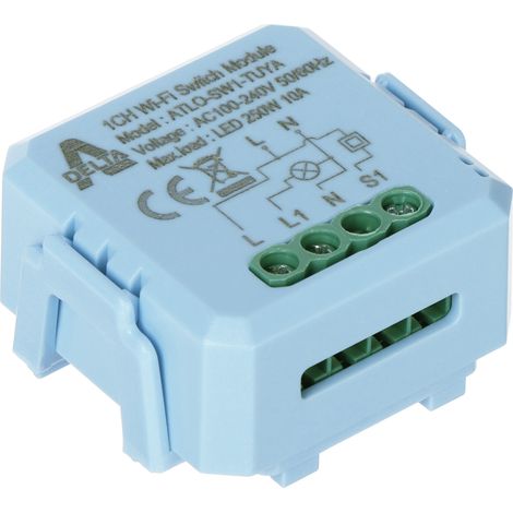 ATLO-SW1-TUYA Controlador de iluminación LED inteligente Wi-Fi, Tuya Smart