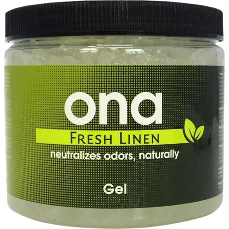 Anti-odeurs ONA gel FRESH Linen en pot de 400gr