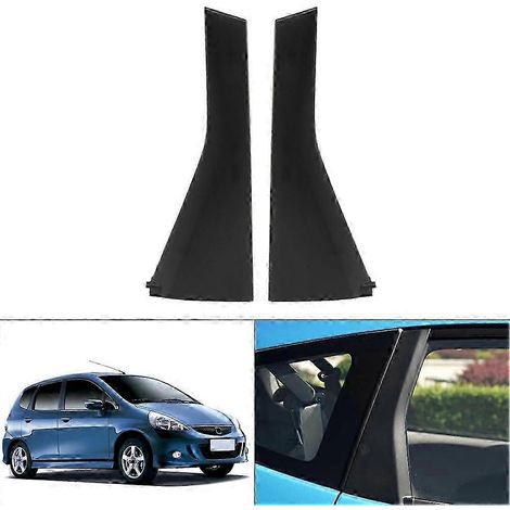 72761-SAG-H00 pour HONDA FIT JAZZ GD1 GD3 2003-2008 - Garniture de montant extérieur de porte arrière gauche (1/4)