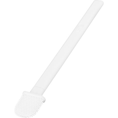 Tragbare Silikon-Toilettenbürste, Badezimmer-Reinigungsset, Werkzeug für Zuhause, Hotel und öffentliche Orte (1/5)