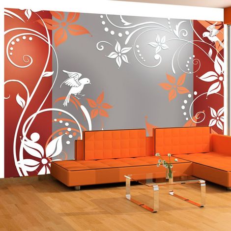 Papier Peint "Floral Fantasy II" 210 x 300 cm (1/2)