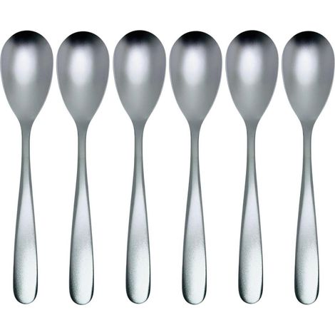 Salvinelli Forever Ice set 6 cucchiaio tavola acciaio 18/10 pvd