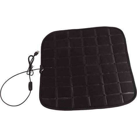 Housse de siège chauffante pour voiture, USB 12V, coussin chauffant d'hiver, simple Auto (1/5)