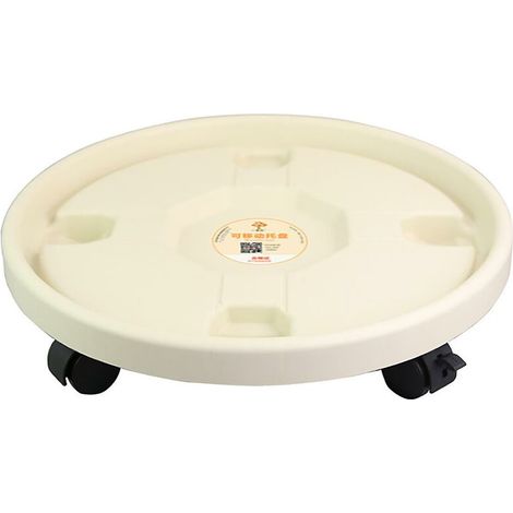 Chariot de jardinière à roulettes pour intérieur/extérieur(Blanc,260) (1/5)