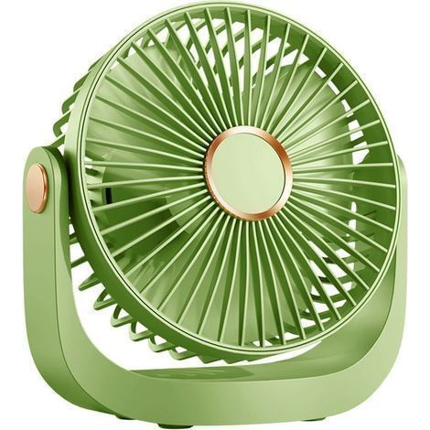 Extrem leiser, tragbarer Ventilator mit 360°-Oszillation, 5 Geschwindigkeitsstufen, geeignet für Zuhause, Auto und Camping. (1/4)