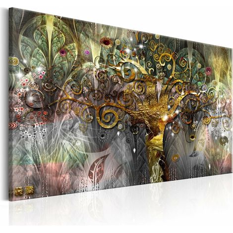 Tableau précieux talisman - 120 x 80 cm (1/4)