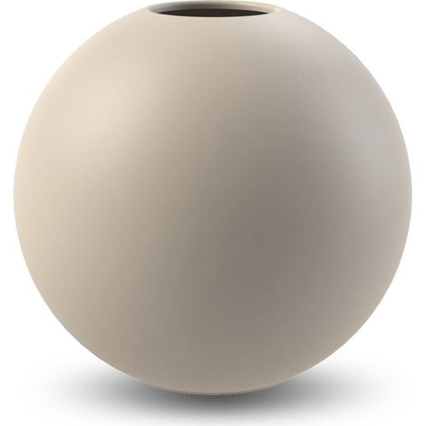 Vase sphérique, Coloris Sable, 10 cm (1/4)