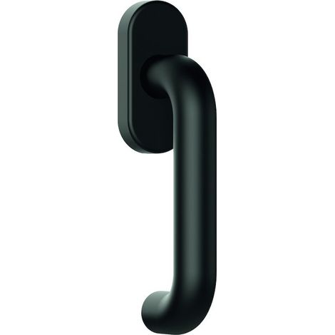 Fenstergriff 111PBFG PA 90 tiefschwarz 30mm Stand. (1/3)