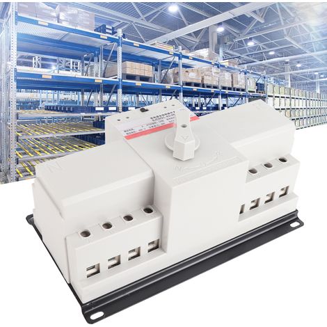 SJCS Q1-63/4P 63A automatischer Umschalter mit zwei Stromversorgungen, 4 kA 400 V Leistungsschalter, Standardausführung (1/5)