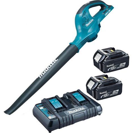 Makita DUB361PT2 18v 36v LXT Cordless Li-Ion Twin Garden Leaf Blower 2 X 5.0ah (1/4)