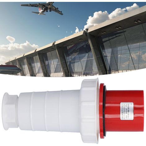 IP67 wasserdichter Industriestecker, 5-polig, dreiphasig, fünfadriger wasserdichter Luftfahrt-Stromstecker, 380-415V 63A, 3P+N+E, IP67. (1/5)