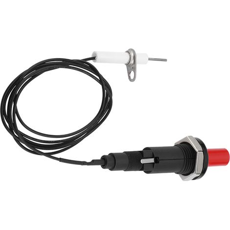 Kit d'allumage piézoélectrique 1/2 pour barbecue, allumeur à bouton-poussoir pour cheminée, poêle à gaz (1/5)
