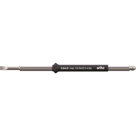 Wiha Wechselklinge Schlitz für easyTorque 3,0 mm x 110 mm (1/2)