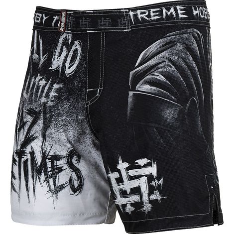 Herren-Sportshorts Psycho Clown Größe Schwarz