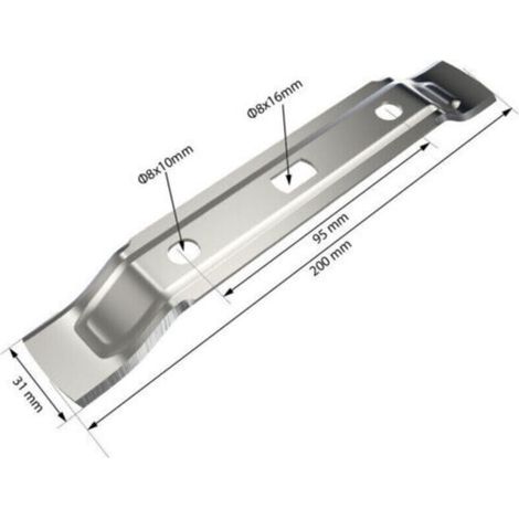 Deux lames de tondeuse en acier inoxydable de 20 cm pour tondeuses robotisées, compatibles avec Stihl. (1/3)