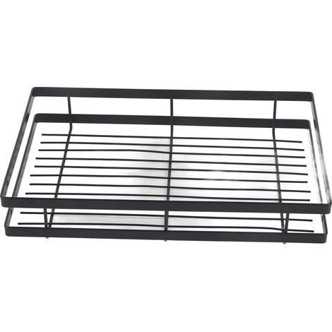 Étagère à Épices Murale en Fer, Rangement Épices Suspendu pour Cuisine, Gain de Place Balcon (1/5)