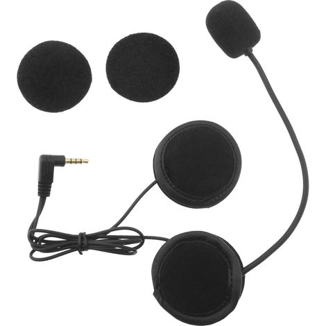 Casque Microphone Casque Câble Dur Casque Casque 3,5 mm Casque de Moto Interphone Casque pour V4 V6 Casque de Moto Interphone (1/5)