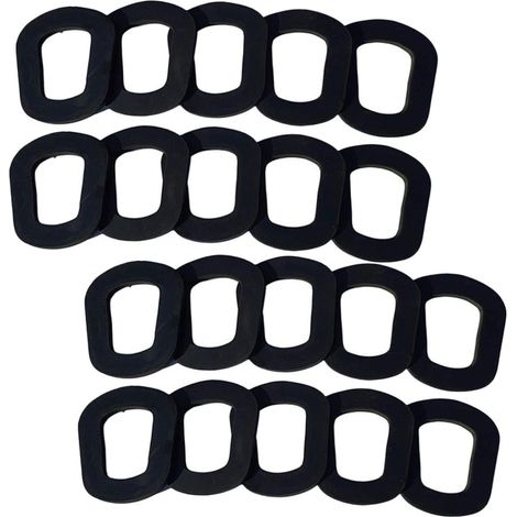 of 20 Rubber Washers for 5 Gallon Fuel Tank Gasket Heavy