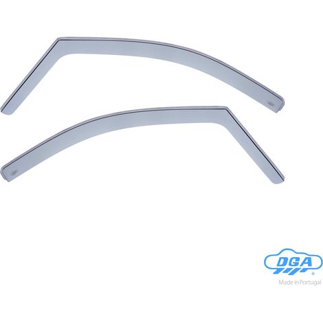 Set deflettori aria anteriori ad incastro, tipo lungo - compatibile per Mercedes Classe V (03/14)  - Mercedes Vito (01/15)