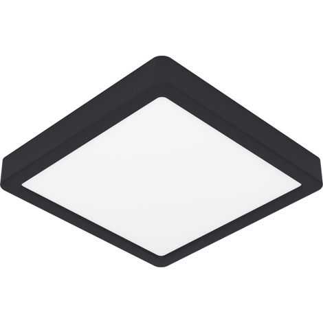 Eglo LED Deckenleuchte Fueva-6-Z schwarz 22 x 22 cm RGB dimmbar (1/3)