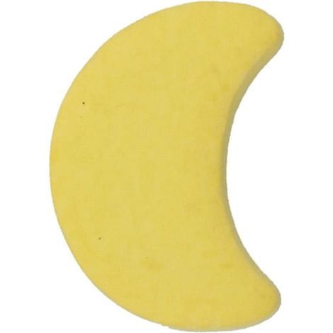 Möbelknopf Kindermöbelknopf Schrankknopf Modell Gelber Mond Kommodenknopf (1/2)