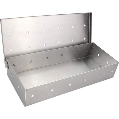 Dichtere Räucherbox für Holzspäne - Grillzubehör zum Fischräuchern.