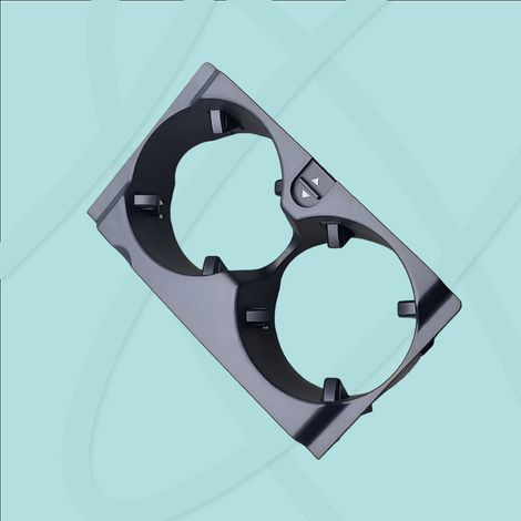 Compatible with Mercedes-Benz E-Class W212 car cup holder, car center console beverage holder, 2009-2014. (1/4)