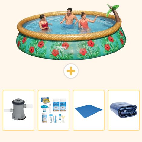 Bestway Bestway Fast Set Ronde - 457x84 cm - 5-pièces S289 (1/5)