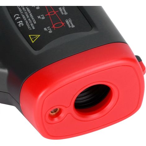 Tragbares Infrarot-Thermometer mit LCD-Bildschirm, Temperaturmesswerkzeug -50 bis 600 °C / -58 bis 1112 °C (1/5)