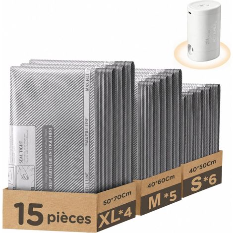 Coffret 15 Sacs Sous Vide (1/5)