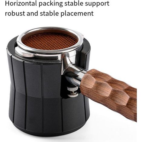 piece. Color: White. Material: Aluminum alloy. Base/pressure plate for espresso machine, single-hole handle. 51/ (1/5)