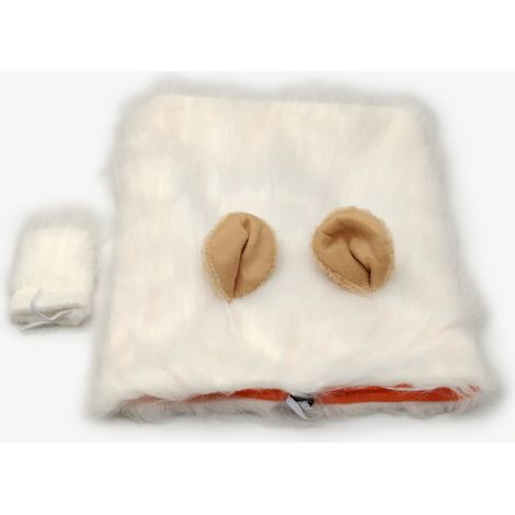 Déguisement lion pour animaux blanc M x 3 modèle 56