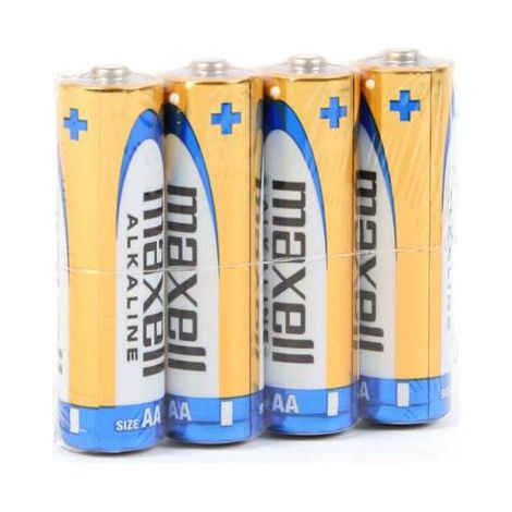 Maxell Pile alkaline LR06/AA, 4 pièces en shrink (790223.04.CN)
